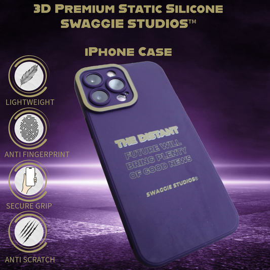 3D PREMIUM STATIC SILICONE SWAGGIE STUDIOS™  iPHONE CASE